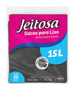 Jeitosa Sacos para Lixo Almofada 15L