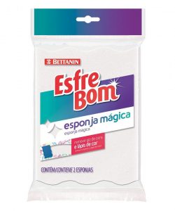 BT457- ESFREBOM ESPONJA MÁGICA COM 2 UM