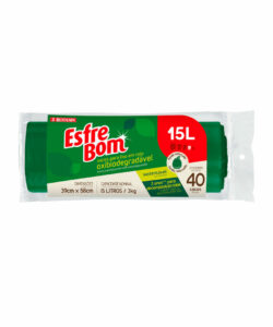 BT321 &#8211; ESFREBOM SACOS PARA LIXO BIO 15L