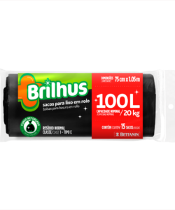 BT2058 &#8211; BRILHUS SACOS PARA LIXO ROLO 100L