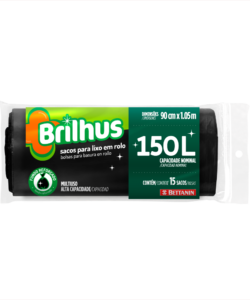 Brilhus Sacos para Lixo Rolo 150L